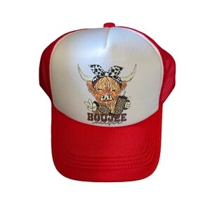 Boujee Highland Cow Custom DTF Hat